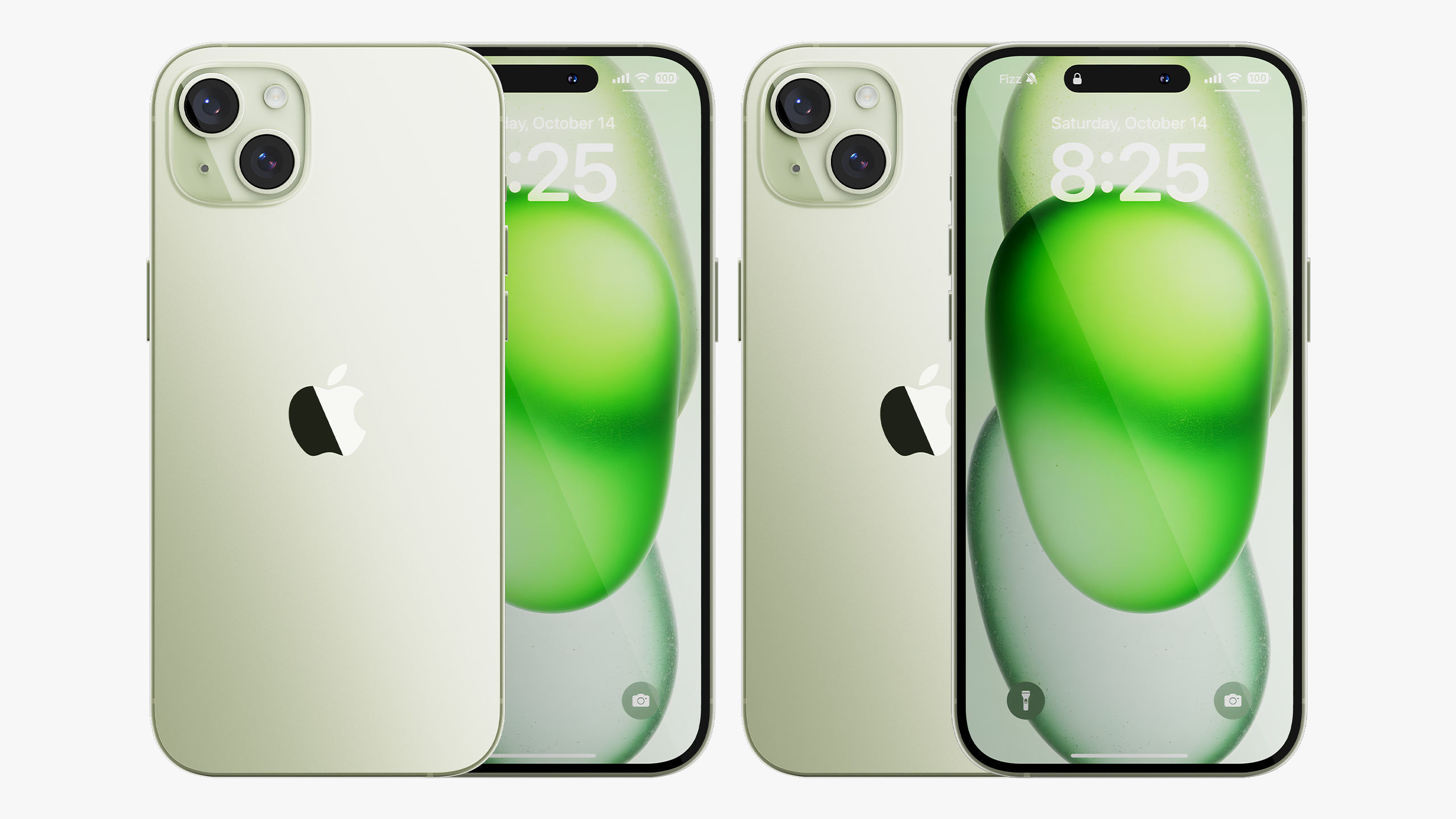 iPhone 15 - 15 Plus Green 3D model_5