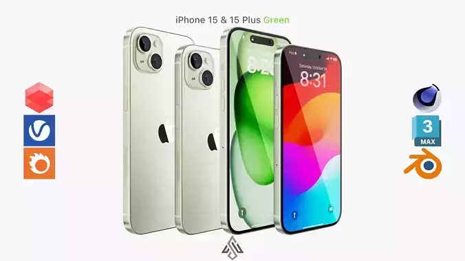 iPhone 15 - 15 Plus Green