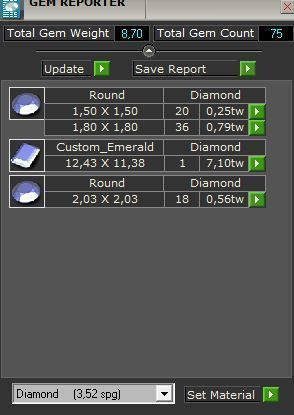 Octagonal Halo Ring 4163 3D print model_6