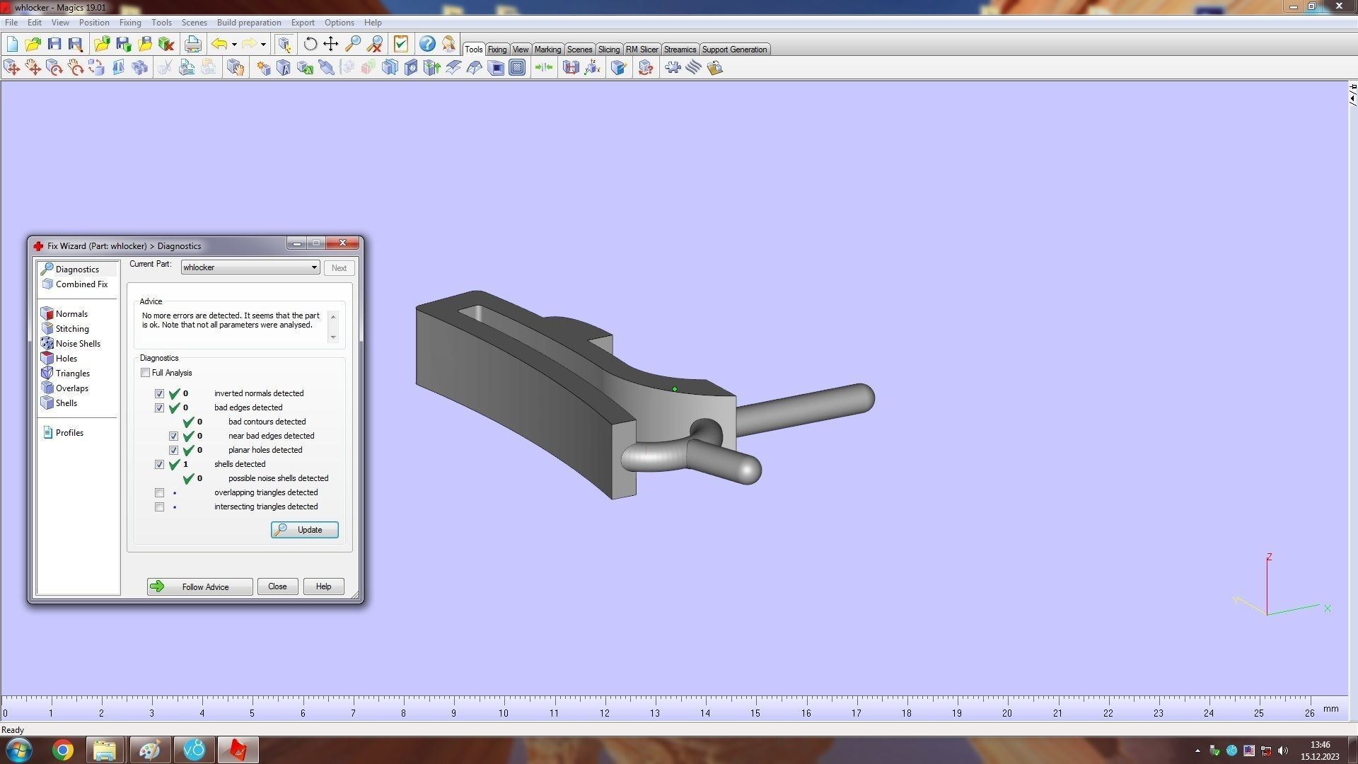 Clash Bracelet Wrist Measurment 200 mm 3D print model_27