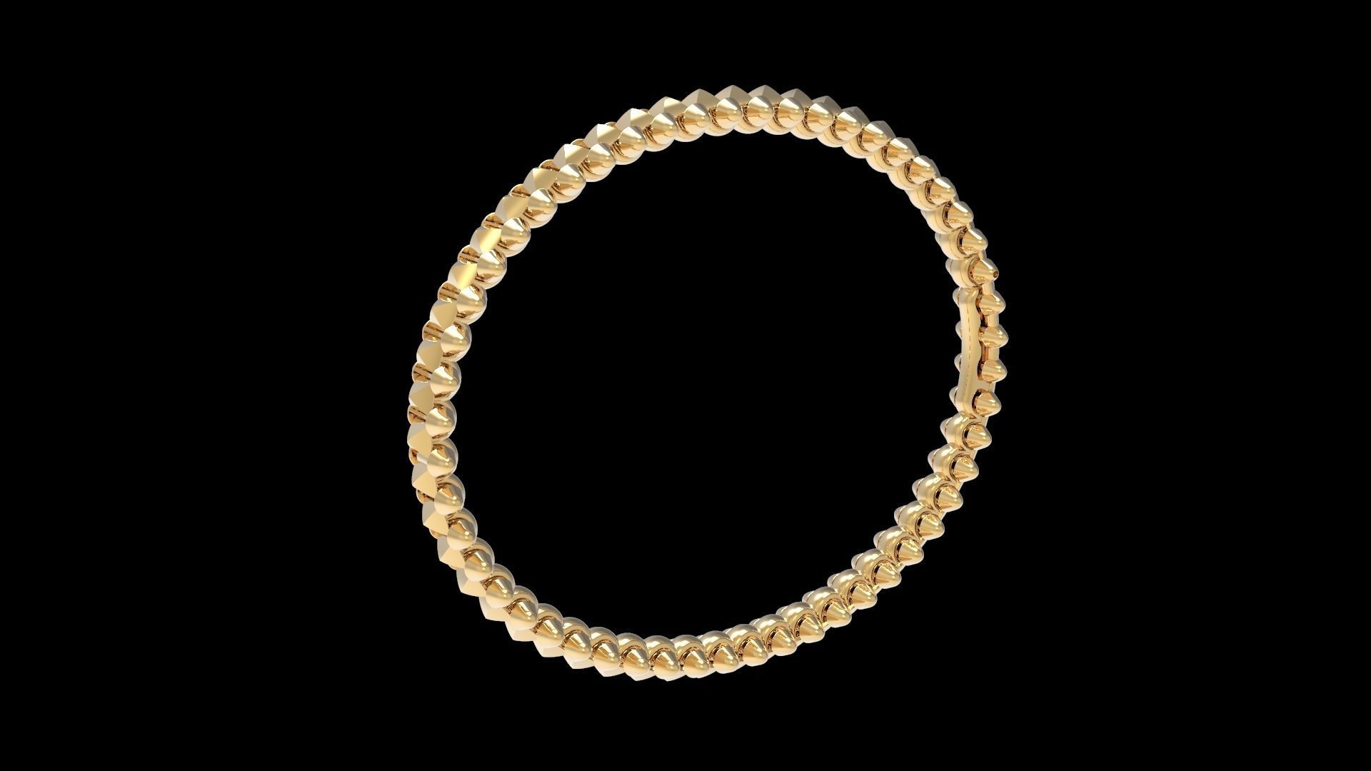 Clash Bracelet Wrist Measurment 200 mm 3D print model_1