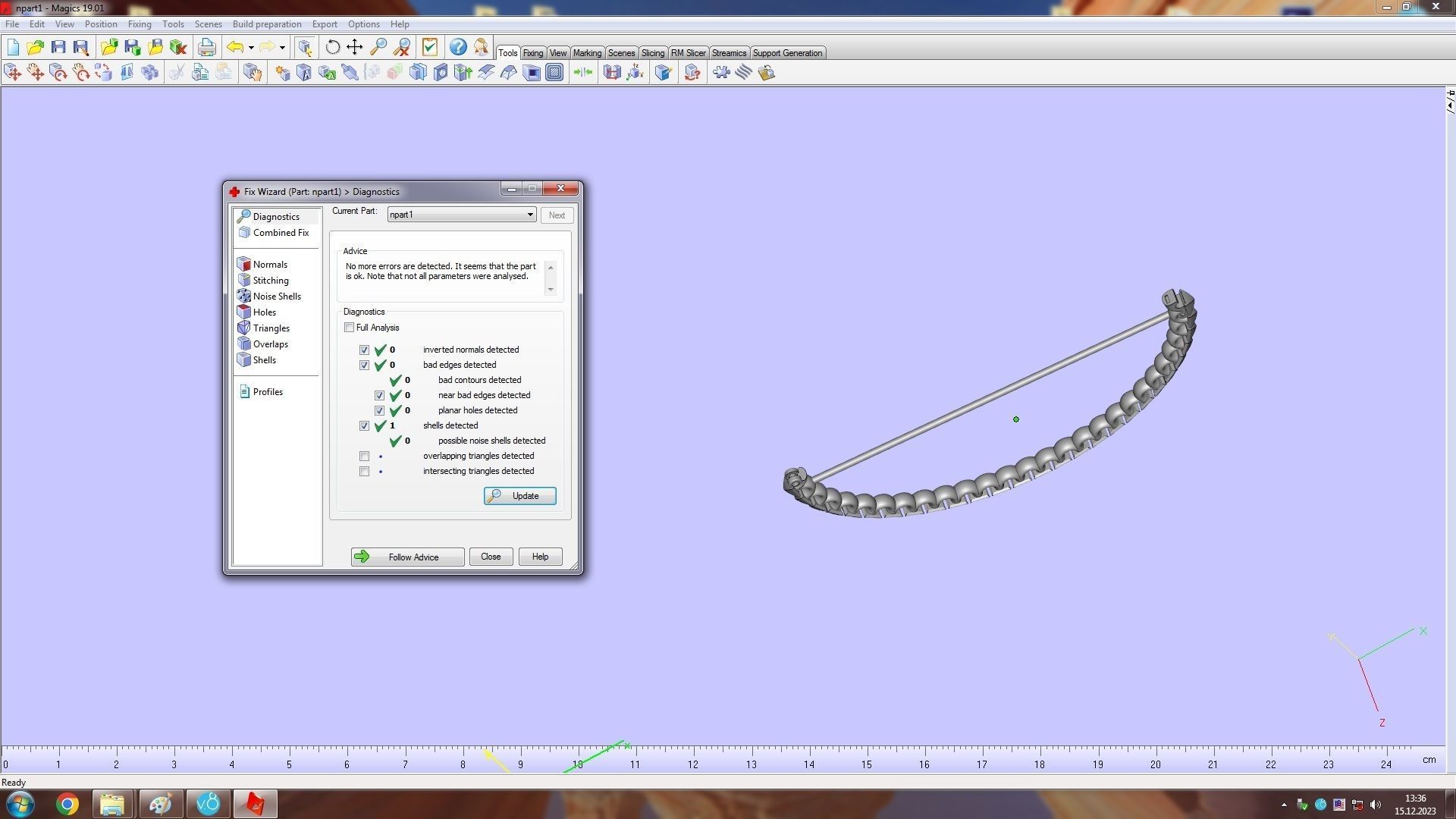 Clash Bracelet Wrist Measurment 200 mm 3D print model_25