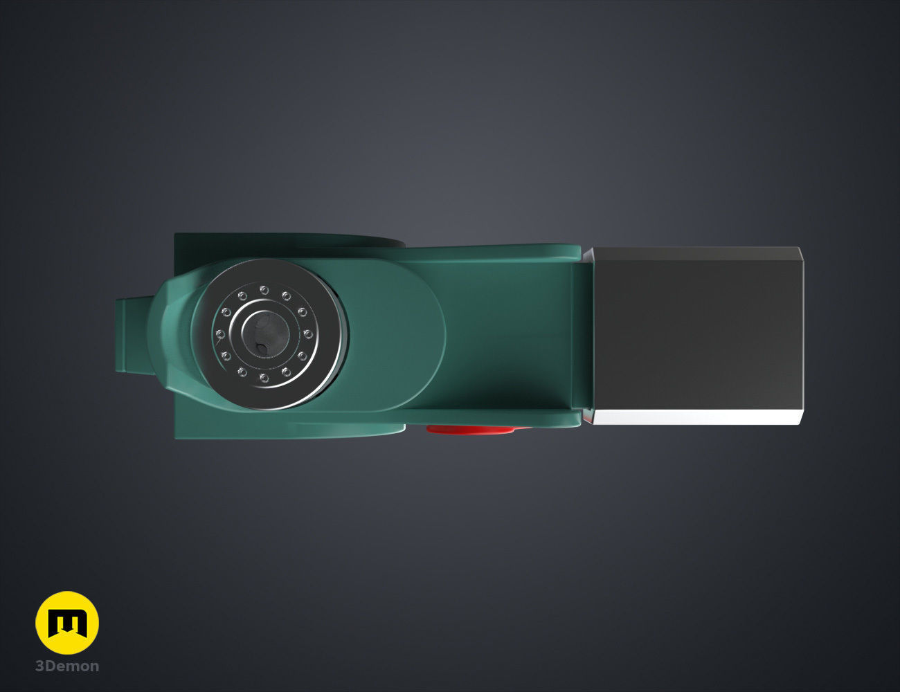 Ezra Bridgers Lightsaber Blaster - Star Wars 3D print model_15