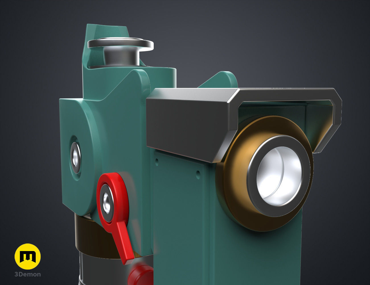 Ezra Bridgers Lightsaber Blaster - Star Wars 3D print model_16