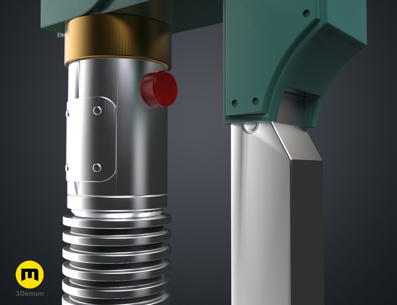 Ezra Bridgers Lightsaber Blaster - Star Wars 3D print model_17