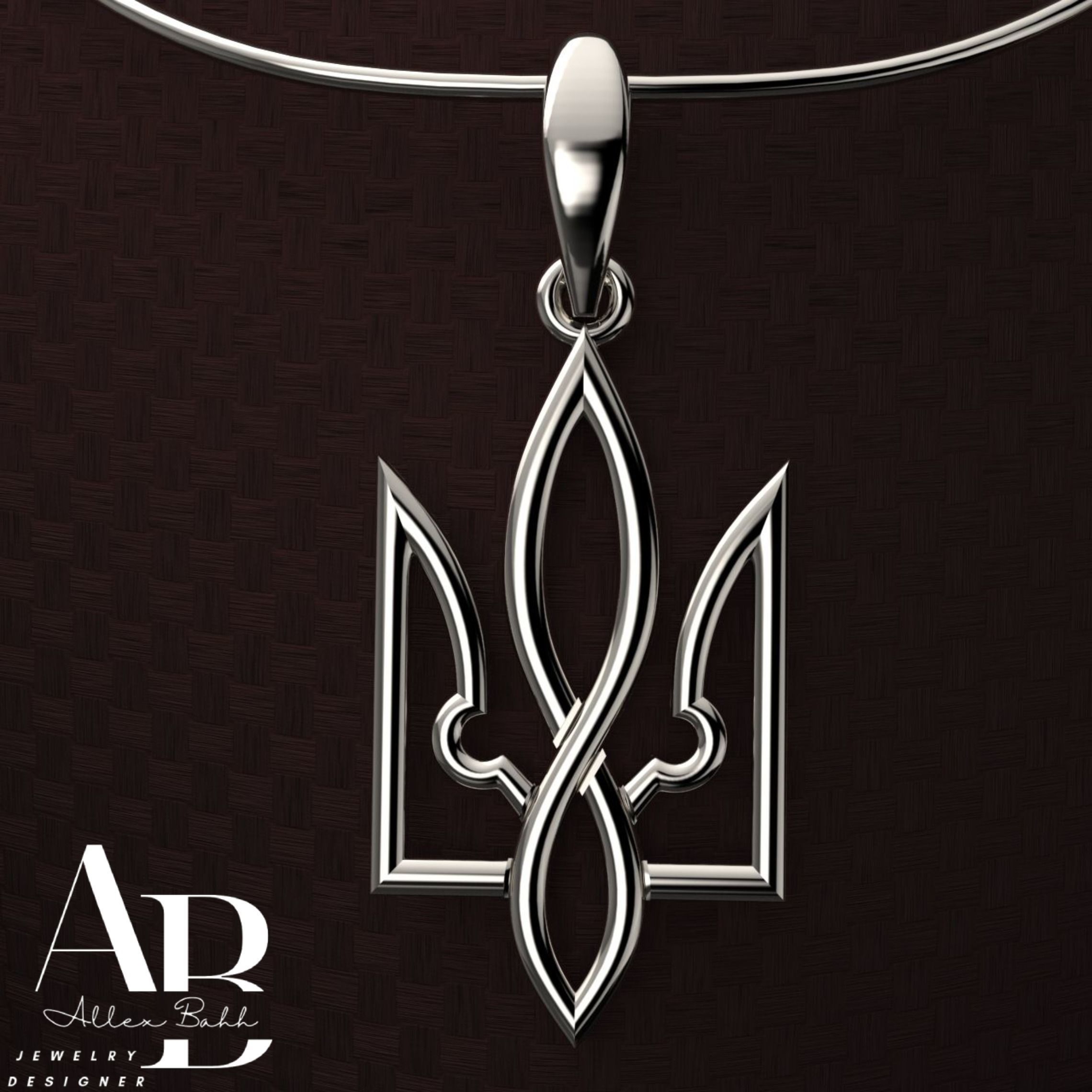 Ukrainian Trident 3D print model_2