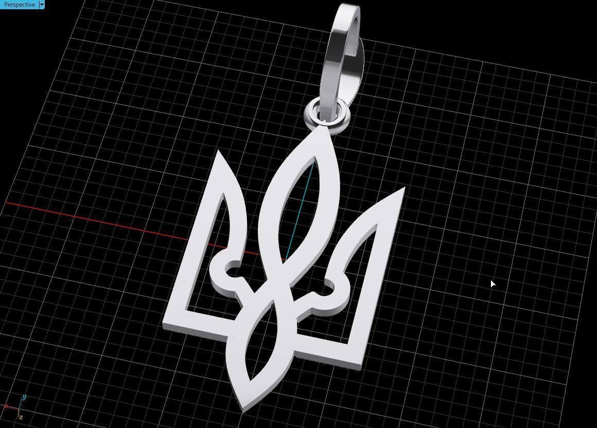 Ukrainian Trident 3D print model_8