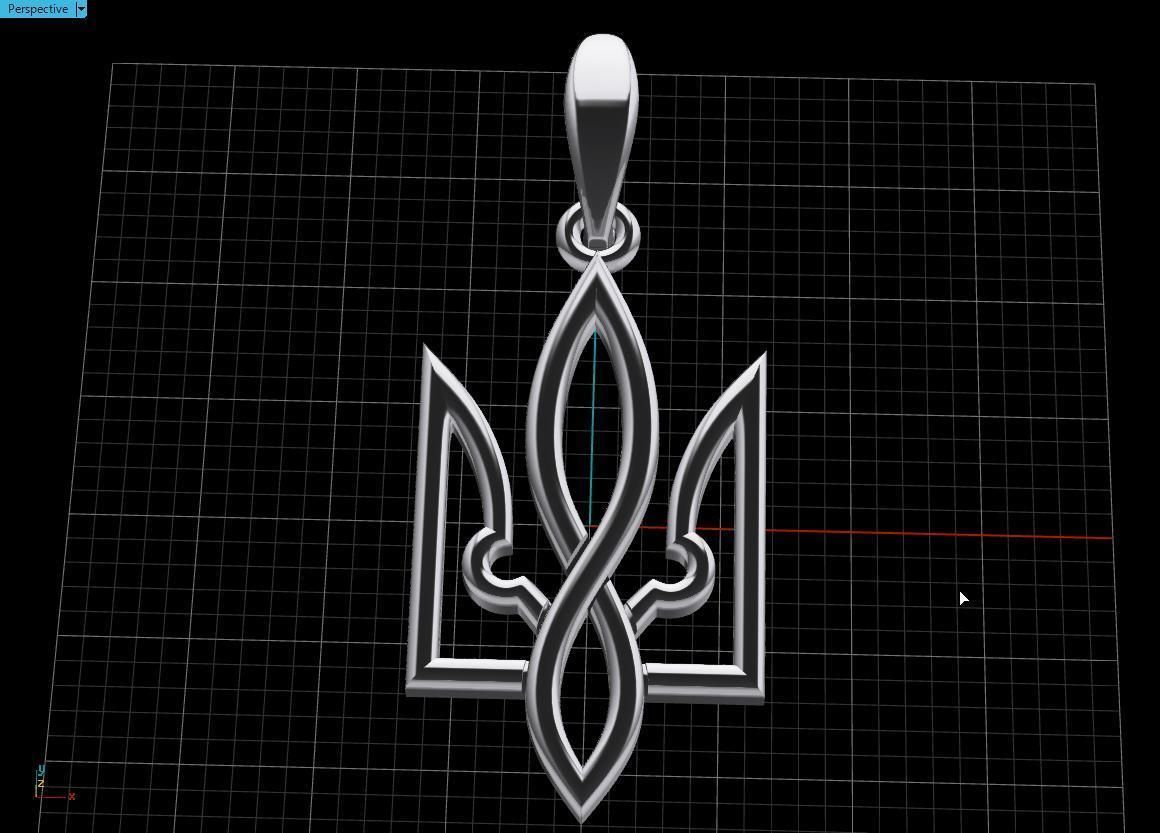 Ukrainian Trident 3D print model_10