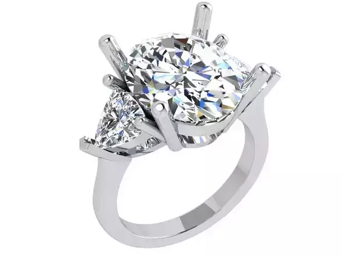 Three Stone Ring 4178