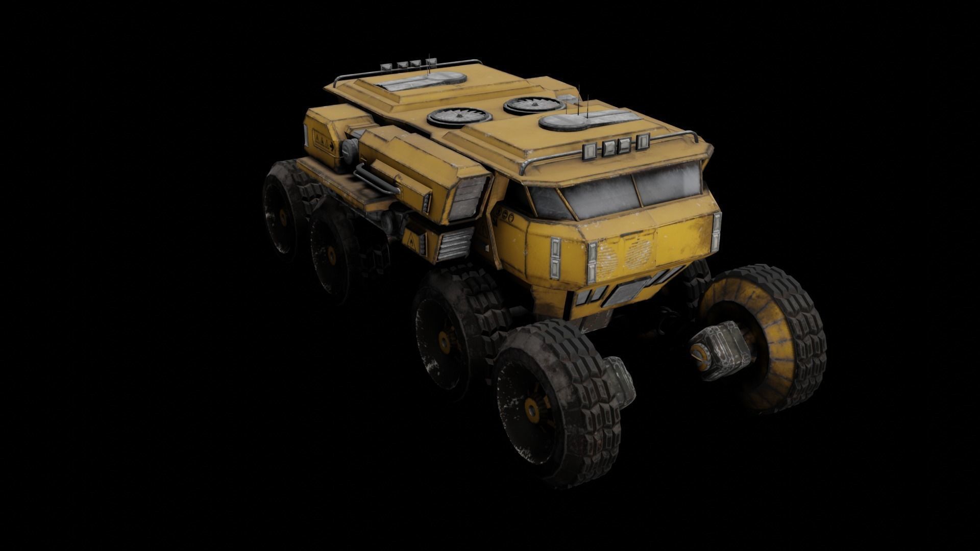 3D model Space Rover 3D model VR / AR / low-poly | CGTrader