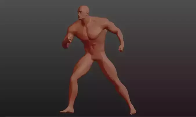 strong fit male model