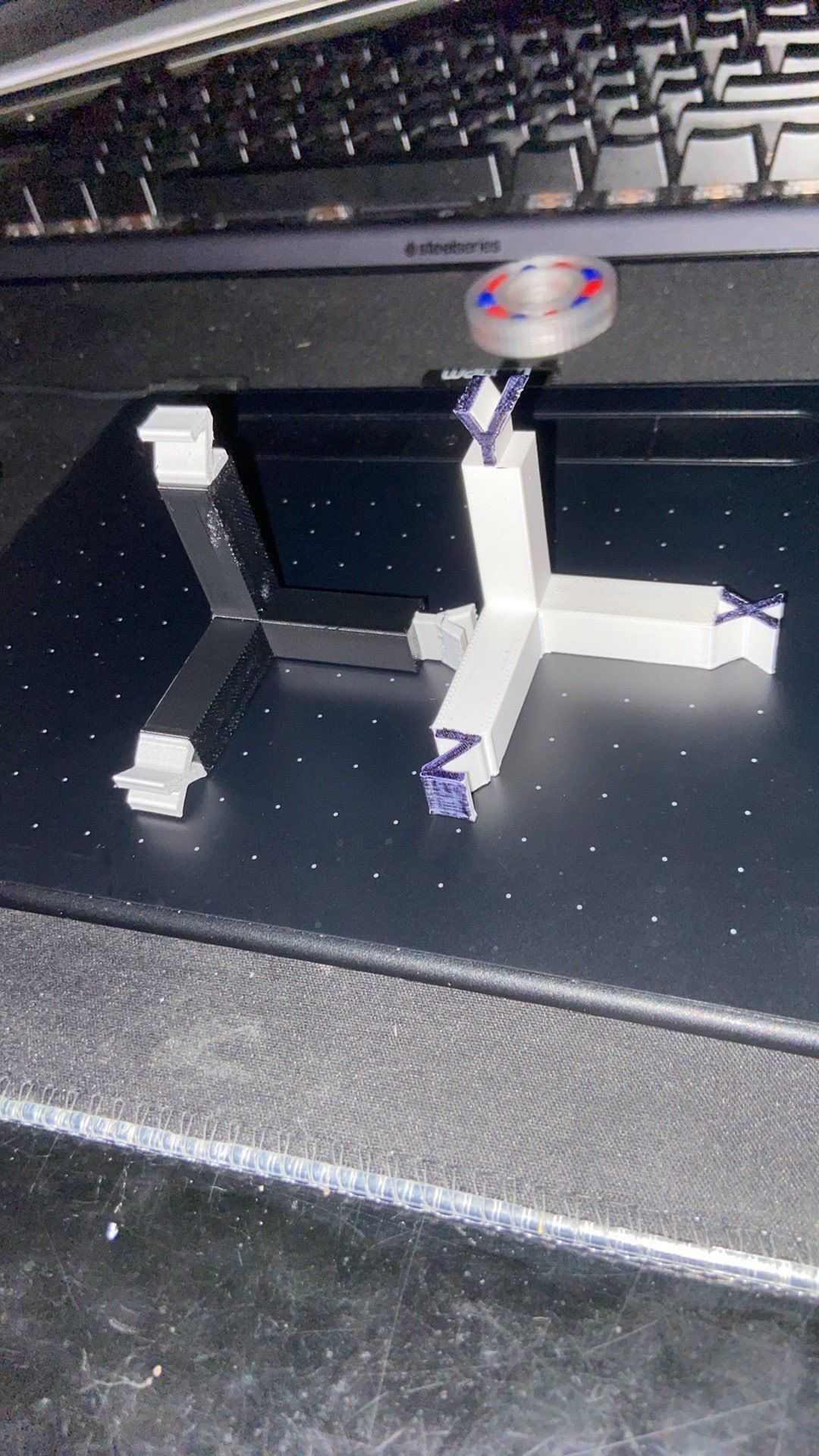 XYZ Cartesian Coordinate Frame 3D model_3