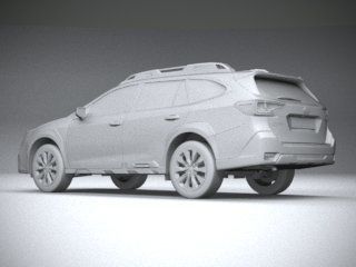 Subaru Outback Active 2024 3D model_21