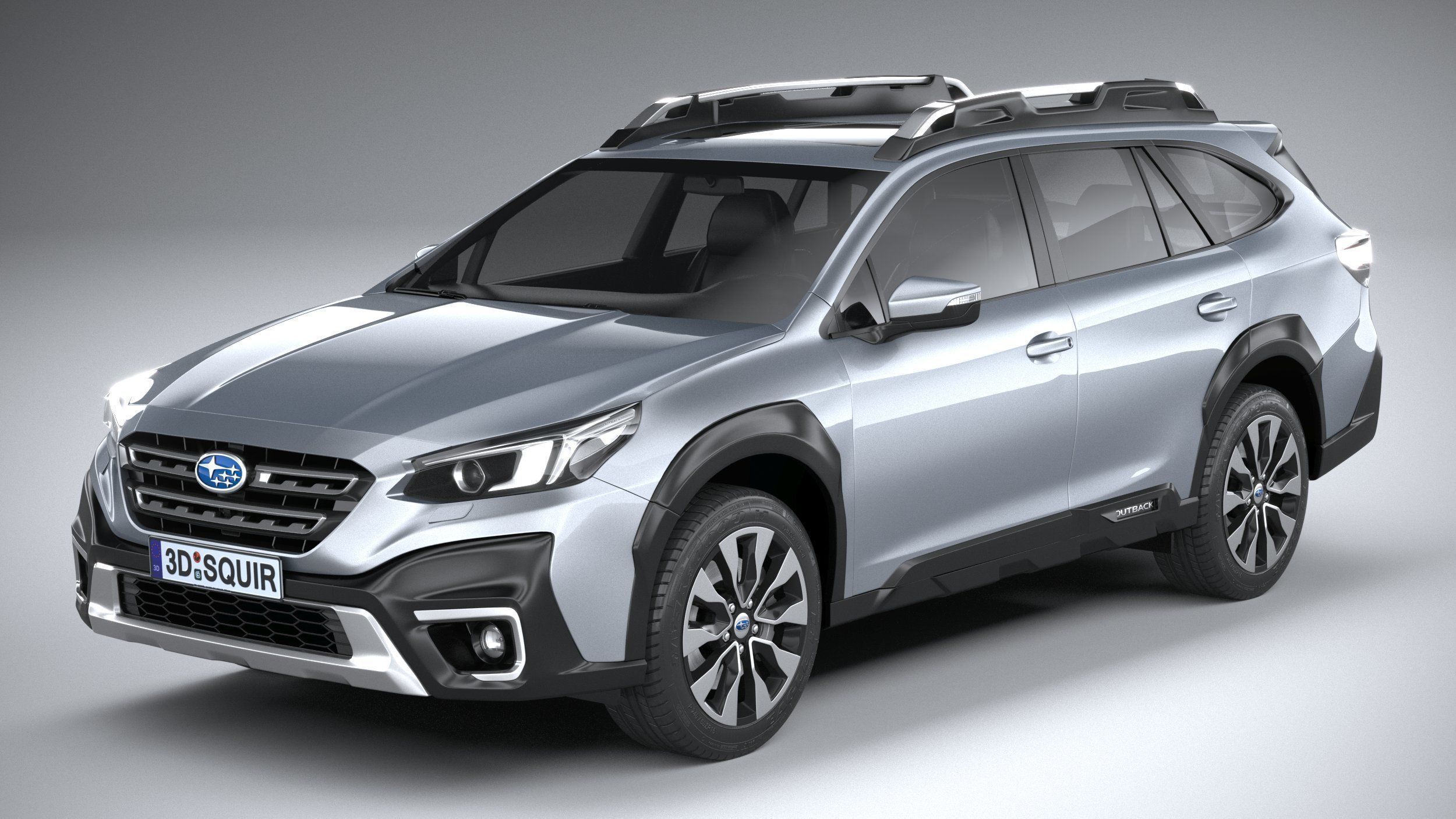Subaru Outback Active 2024 3D model_1