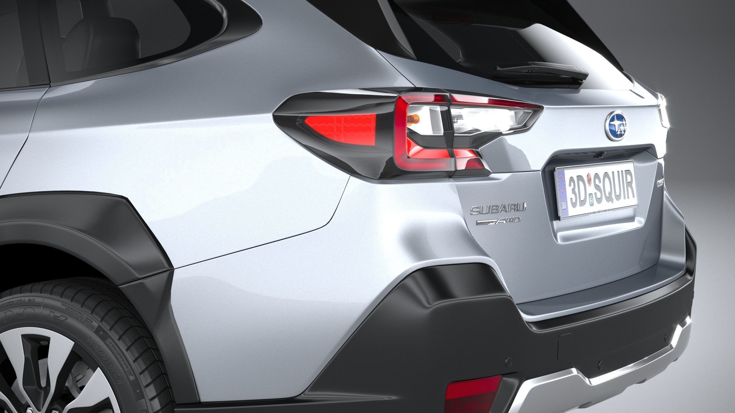 Subaru Outback Active 2024 3D model_6