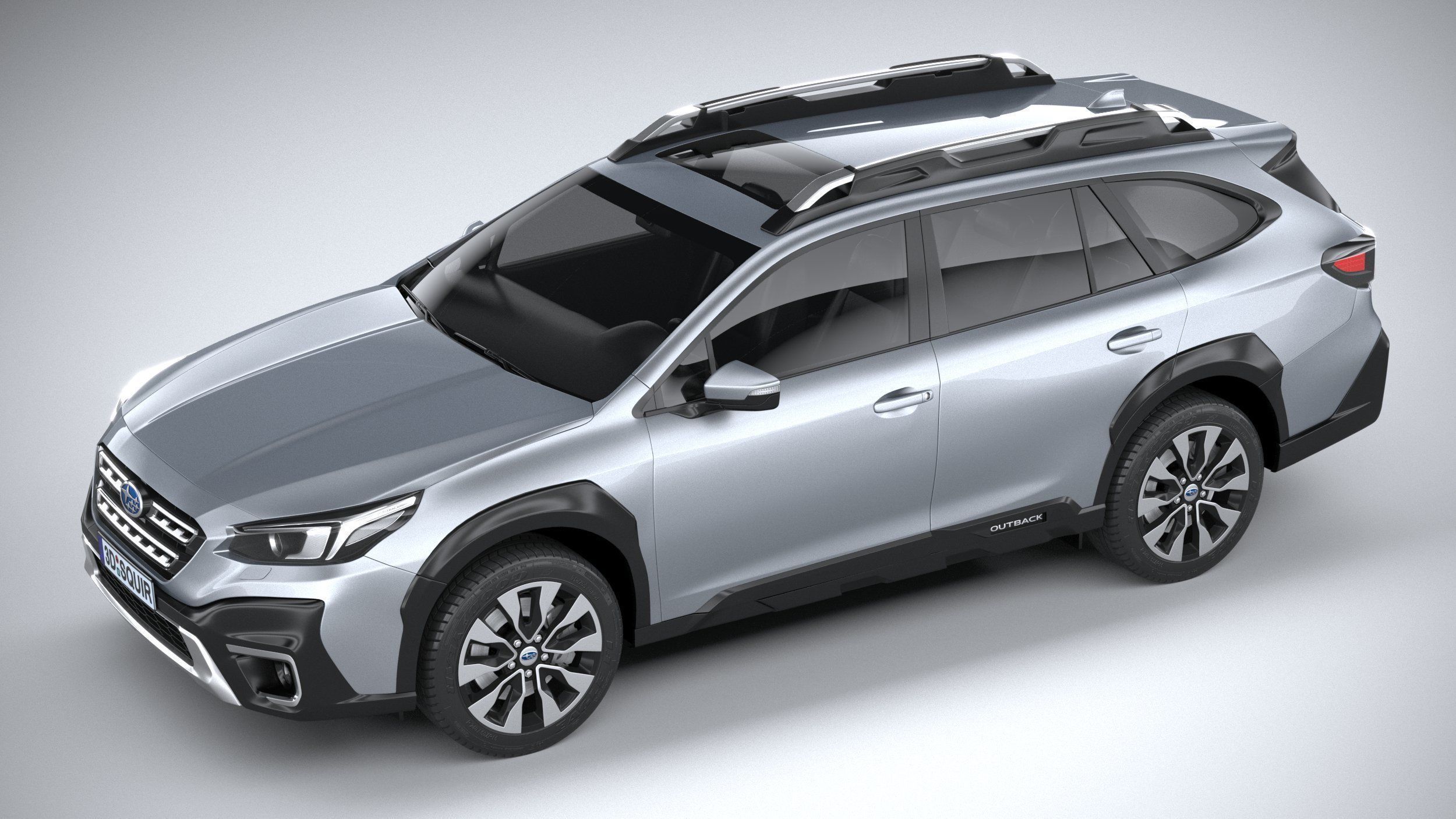 Subaru Outback Active 2024 3D model_7