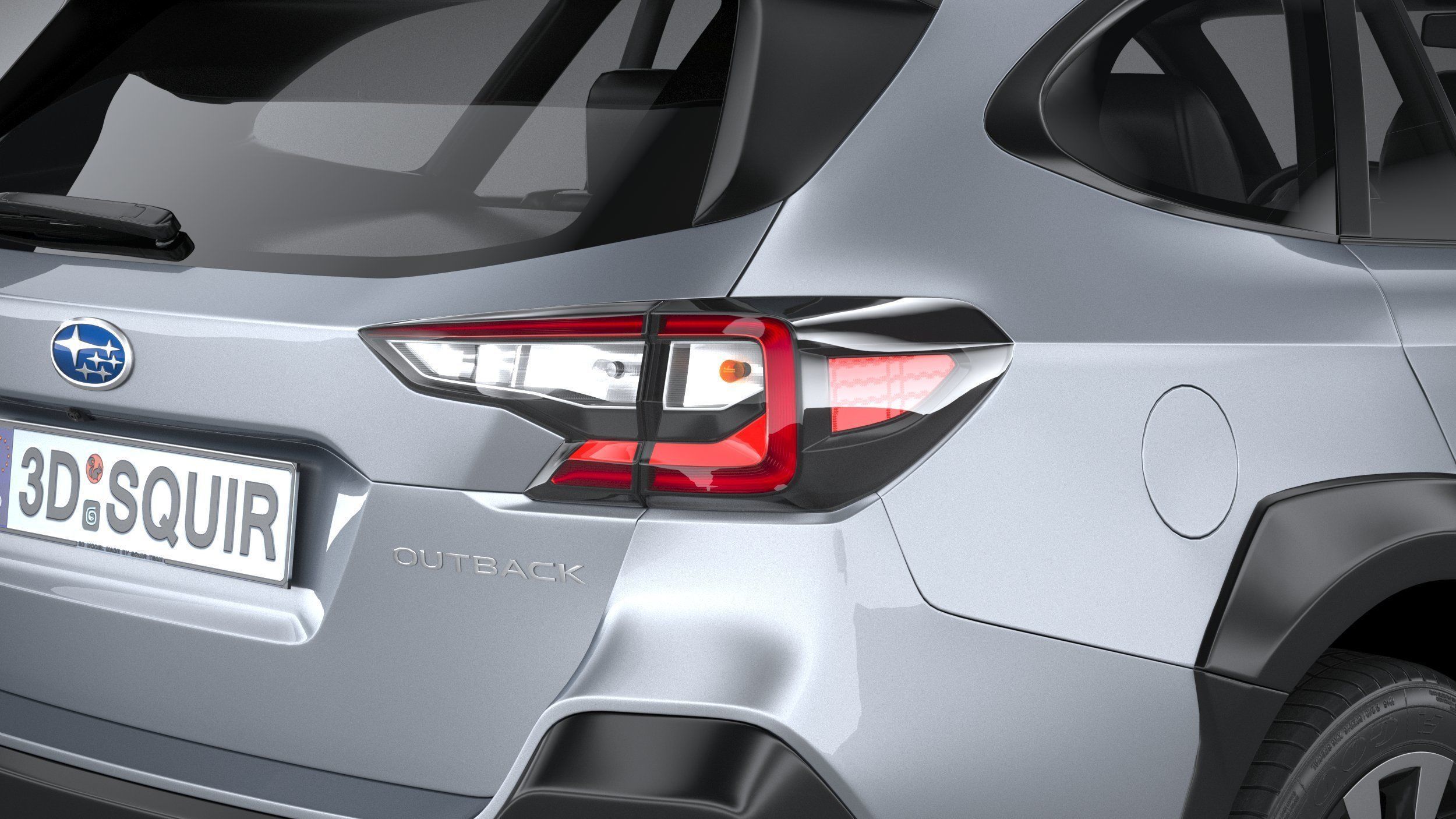 Subaru Outback Active 2024 3D model_18