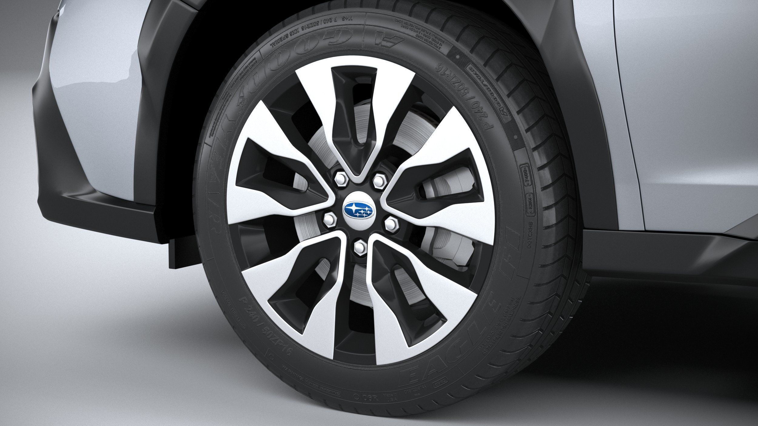 Subaru Outback Active 2024 3D model_16