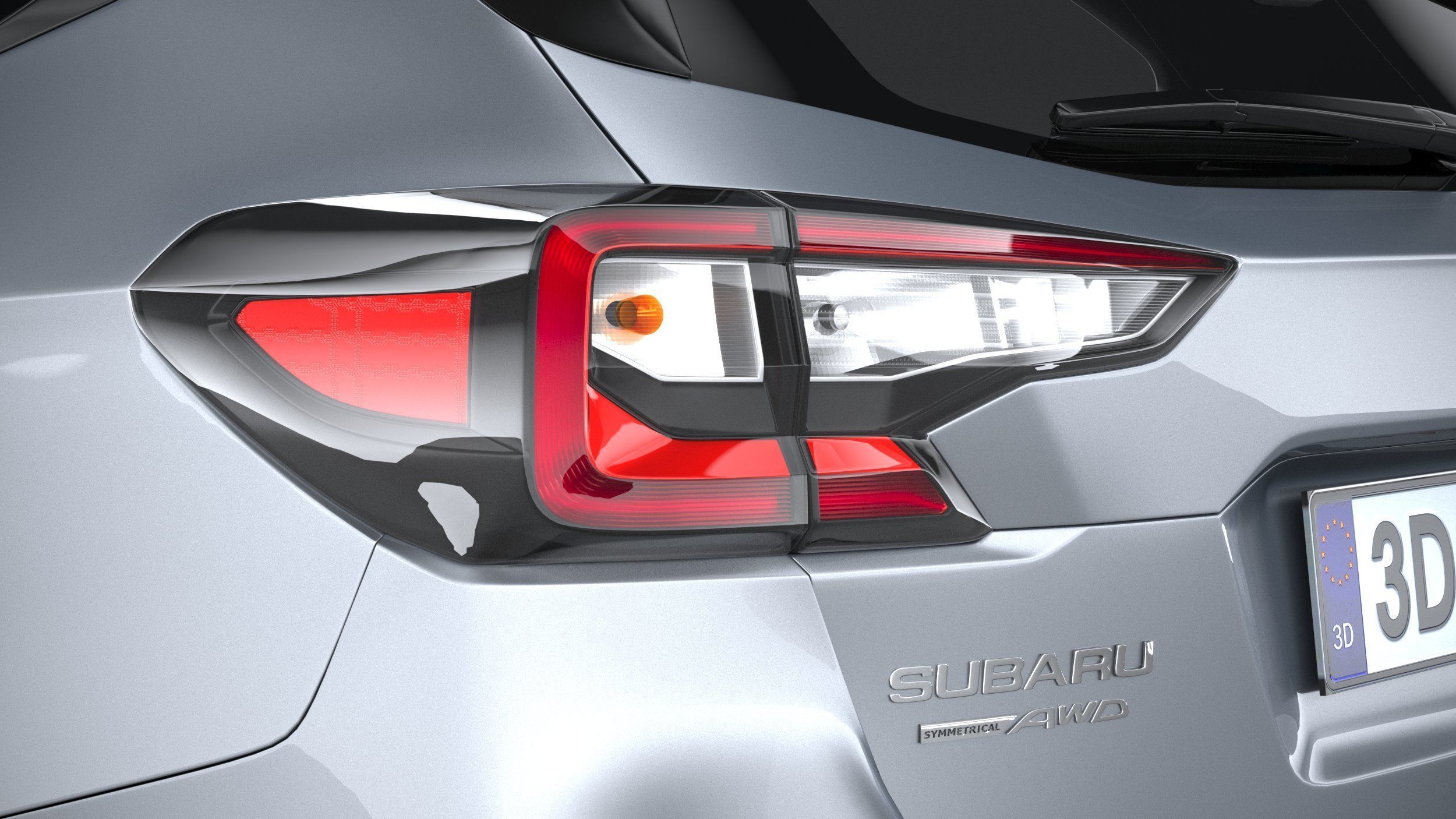 Subaru Outback Active 2024 3D model_15