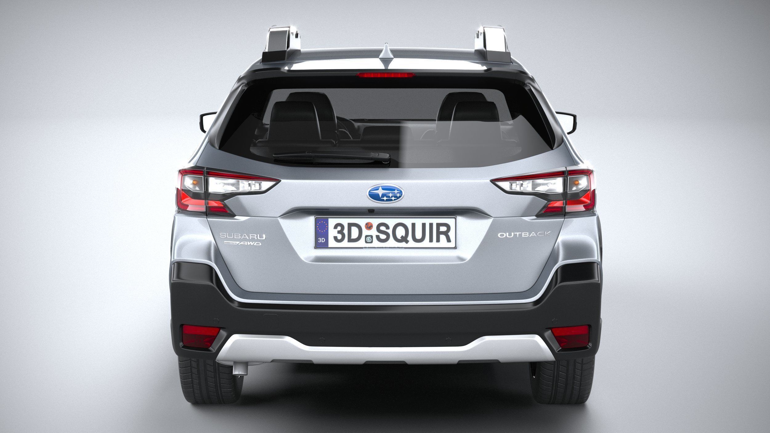 Subaru Outback Active 2024 3D model_4