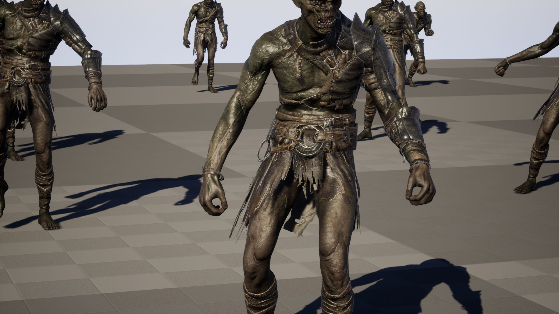 SkinnyOrc 6 Low-poly 3D model_31
