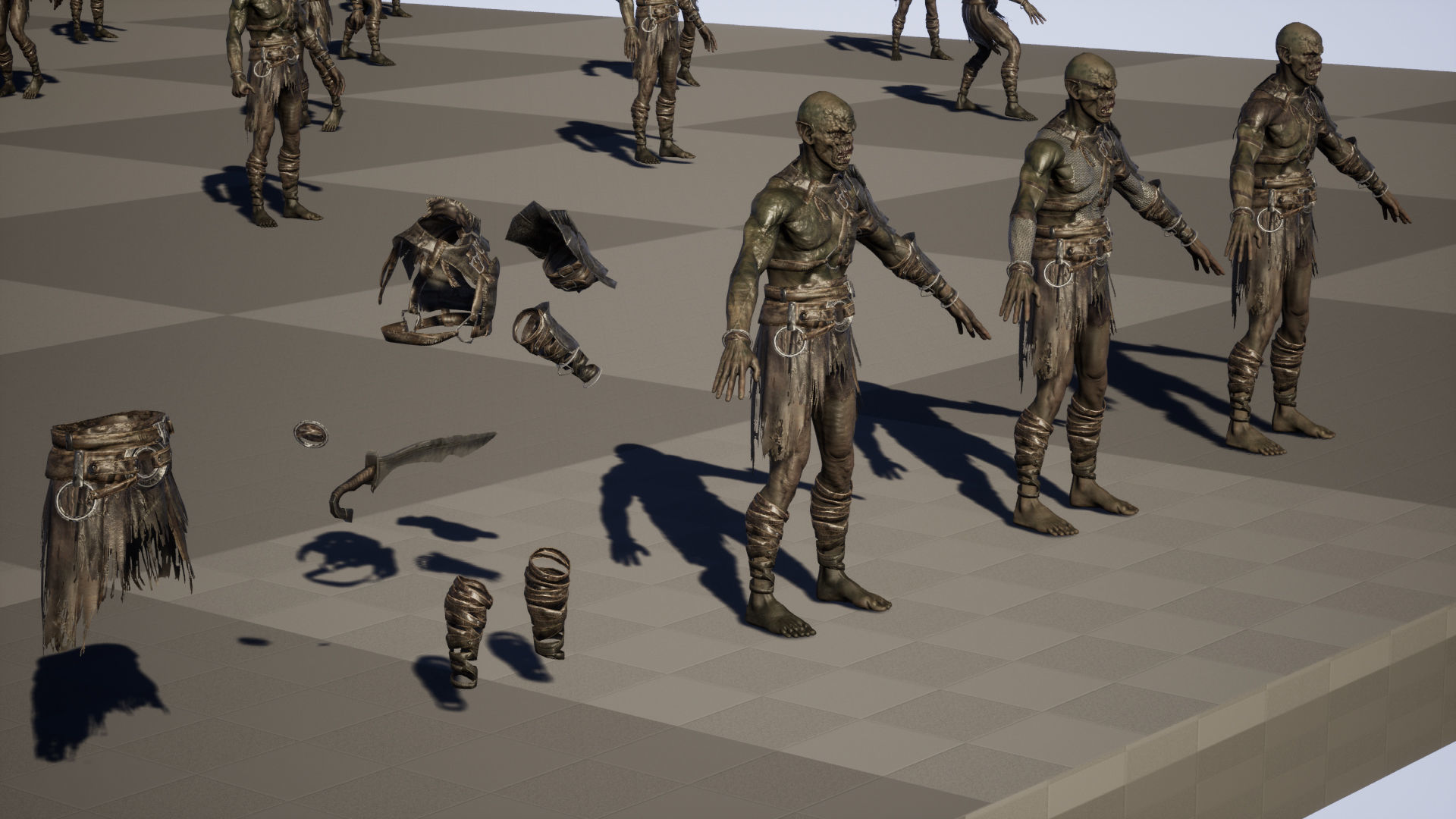 SkinnyOrc 6 Low-poly 3D model_33