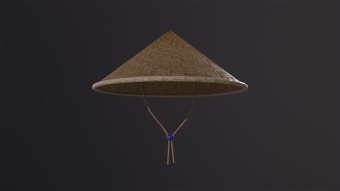 Fashion Hats 3D Model Low-poly 3D model