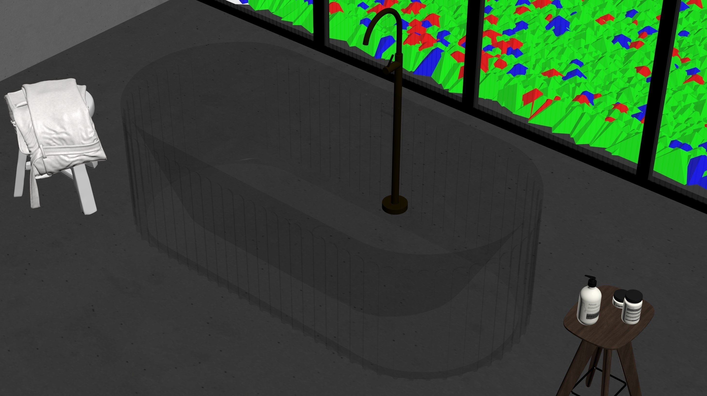 ProVis3D 040 - Modern Interior Series Bathroom 3D model_14