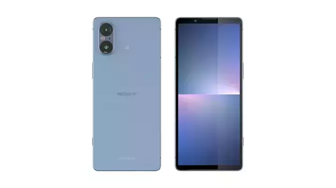 Sony Xperia 5V Blue 3D model