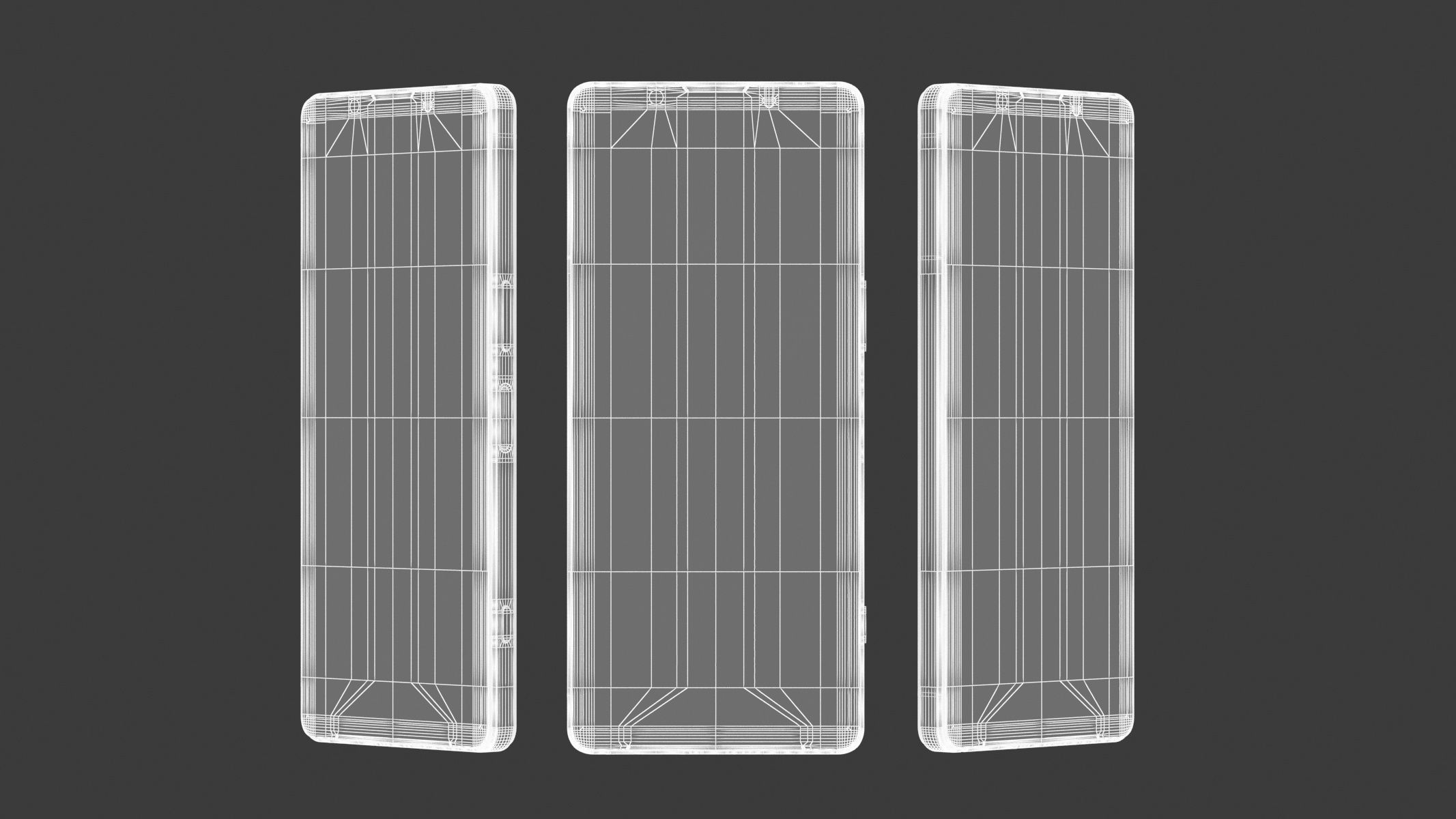 Sony Xperia 5V Blue 3D model_17