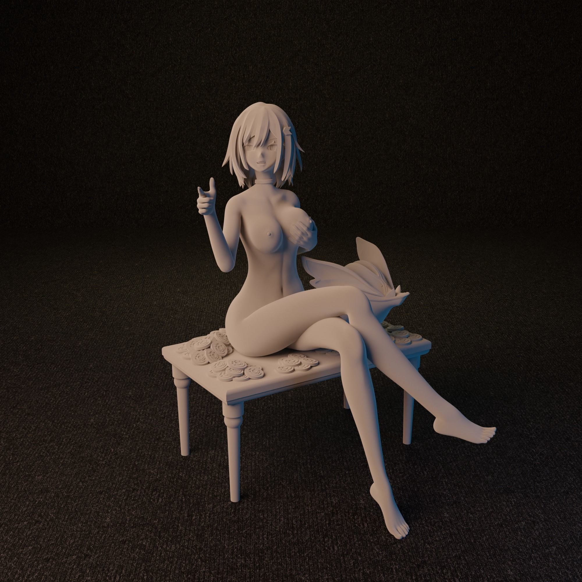 Topaz from Honkai Star Rail 3 versions 3D print model_22
