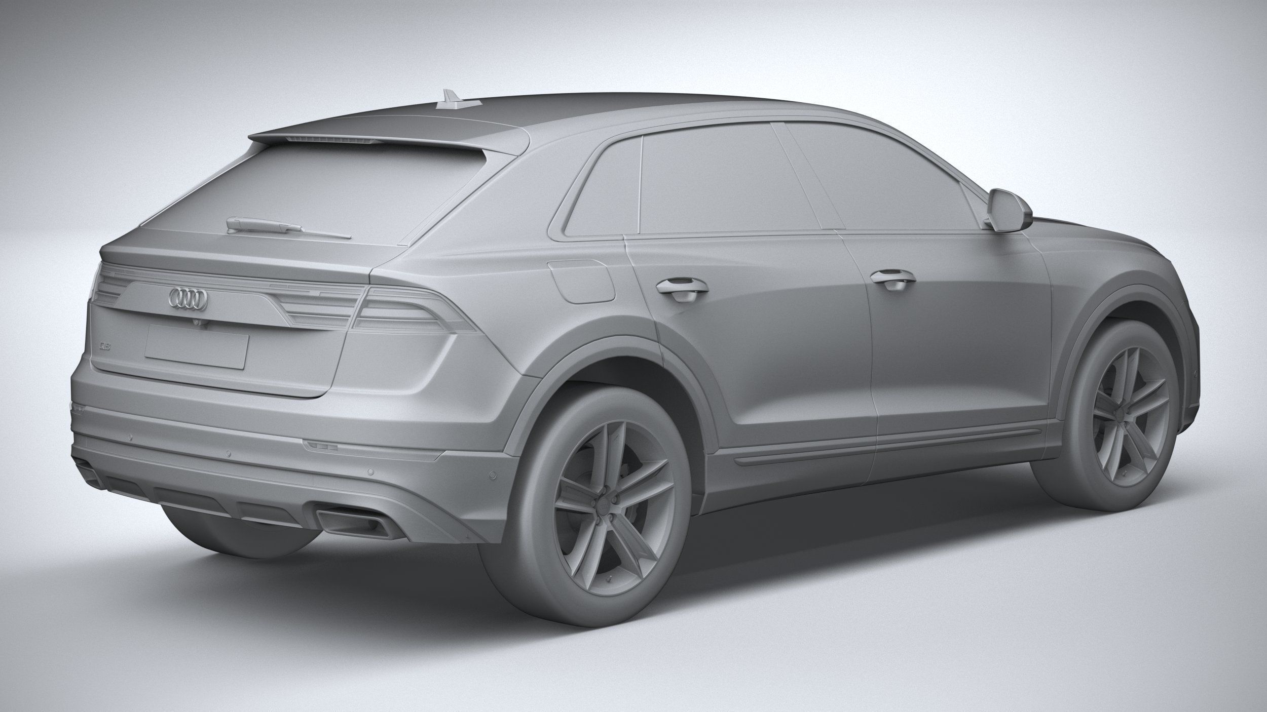 Audi Q8 basic 2024 3D model_25