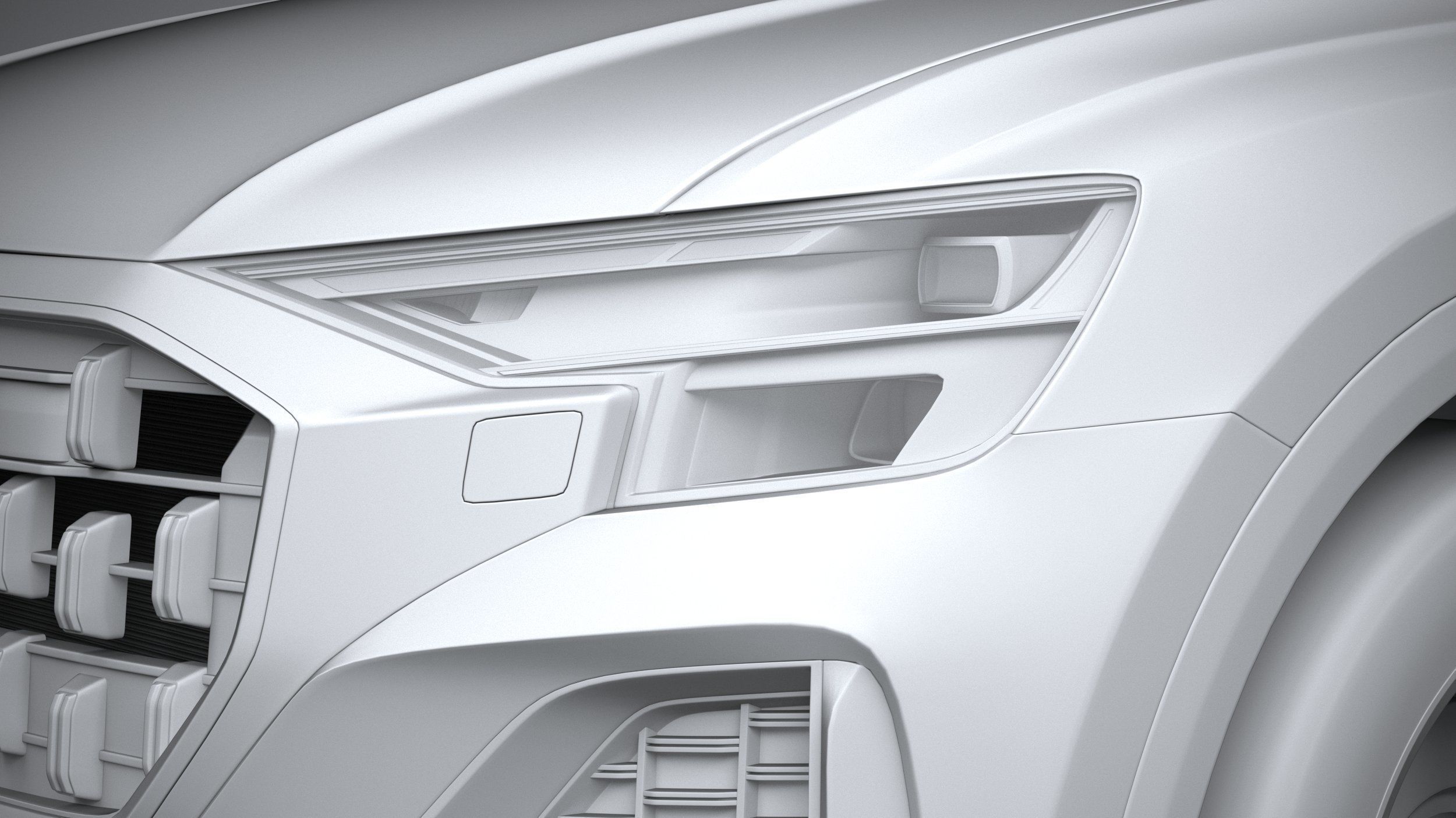 Audi Q8 basic 2024 3D model_23