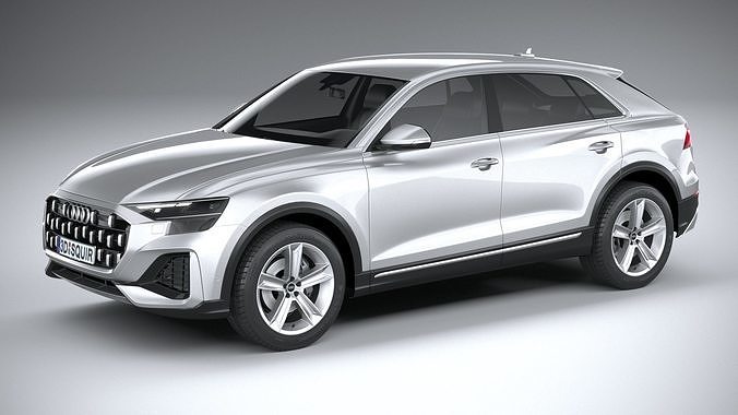 Audi Q8 basic 2024 3D model