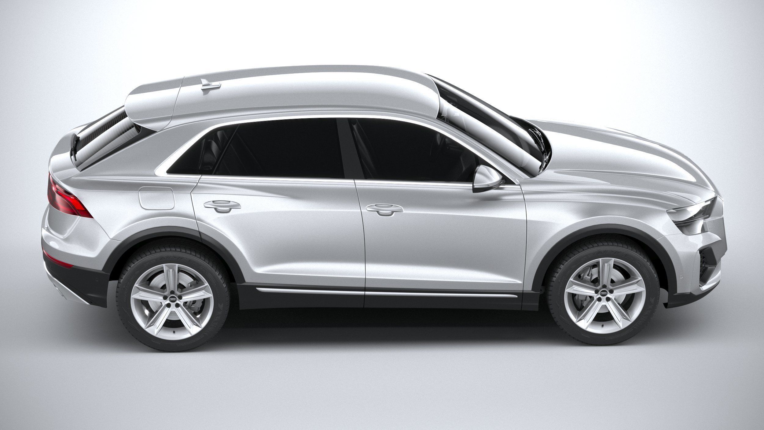 Audi Q8 basic 2024 3D model_11