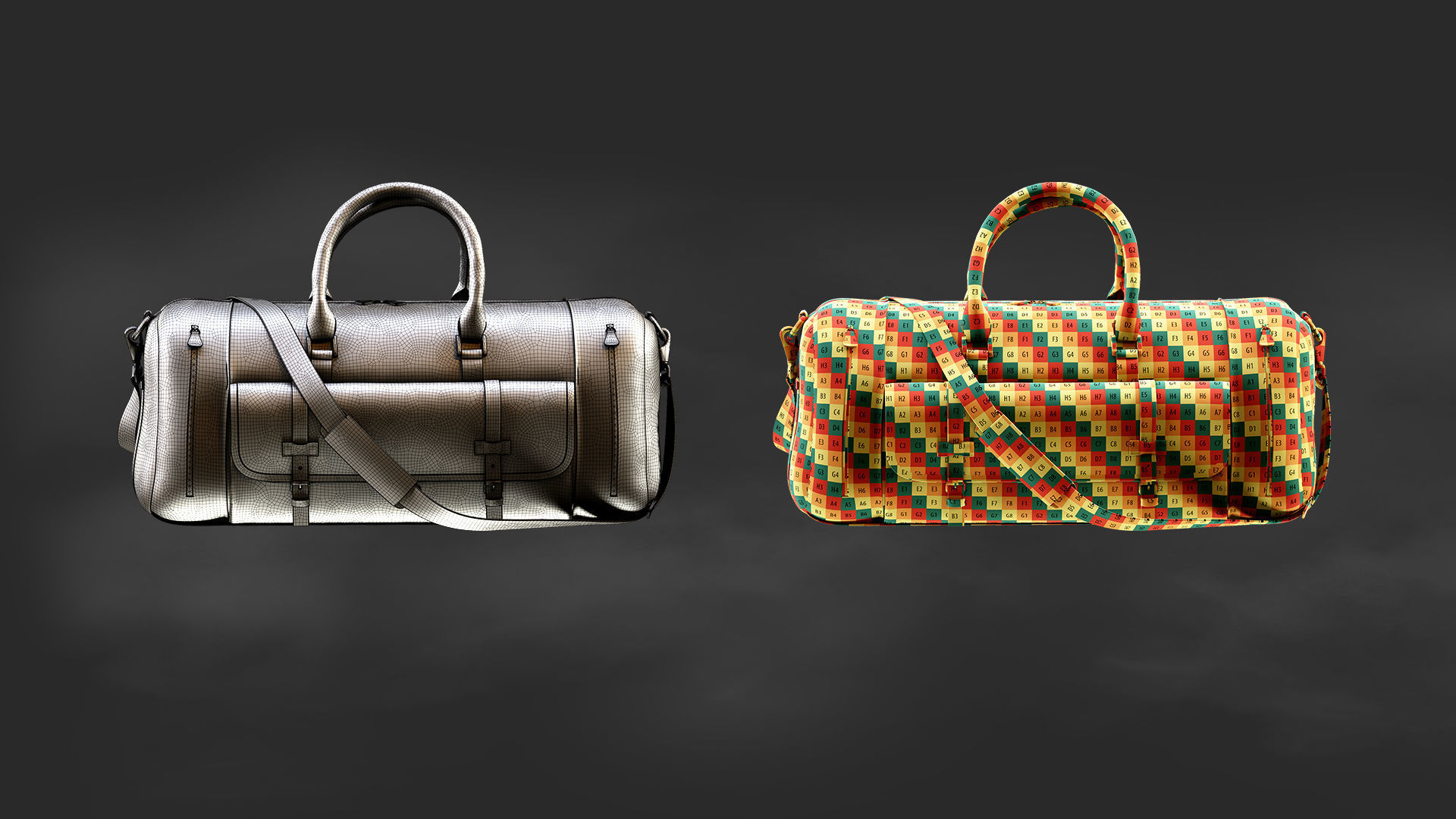 8 Leather accessories 3D model_8