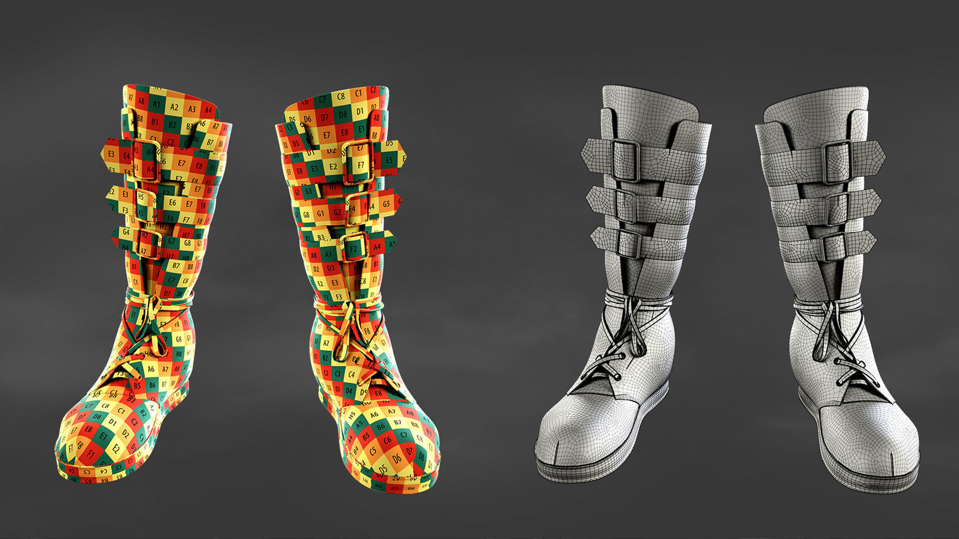 8 Leather accessories 3D model_14