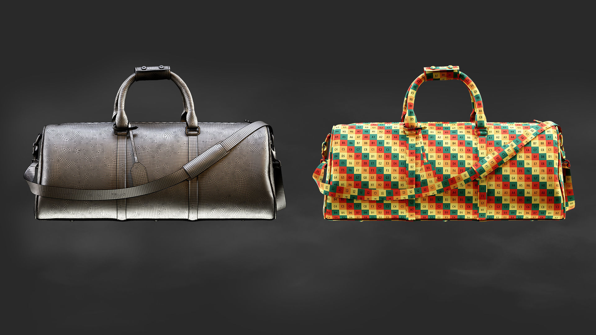 8 Leather accessories 3D model_12