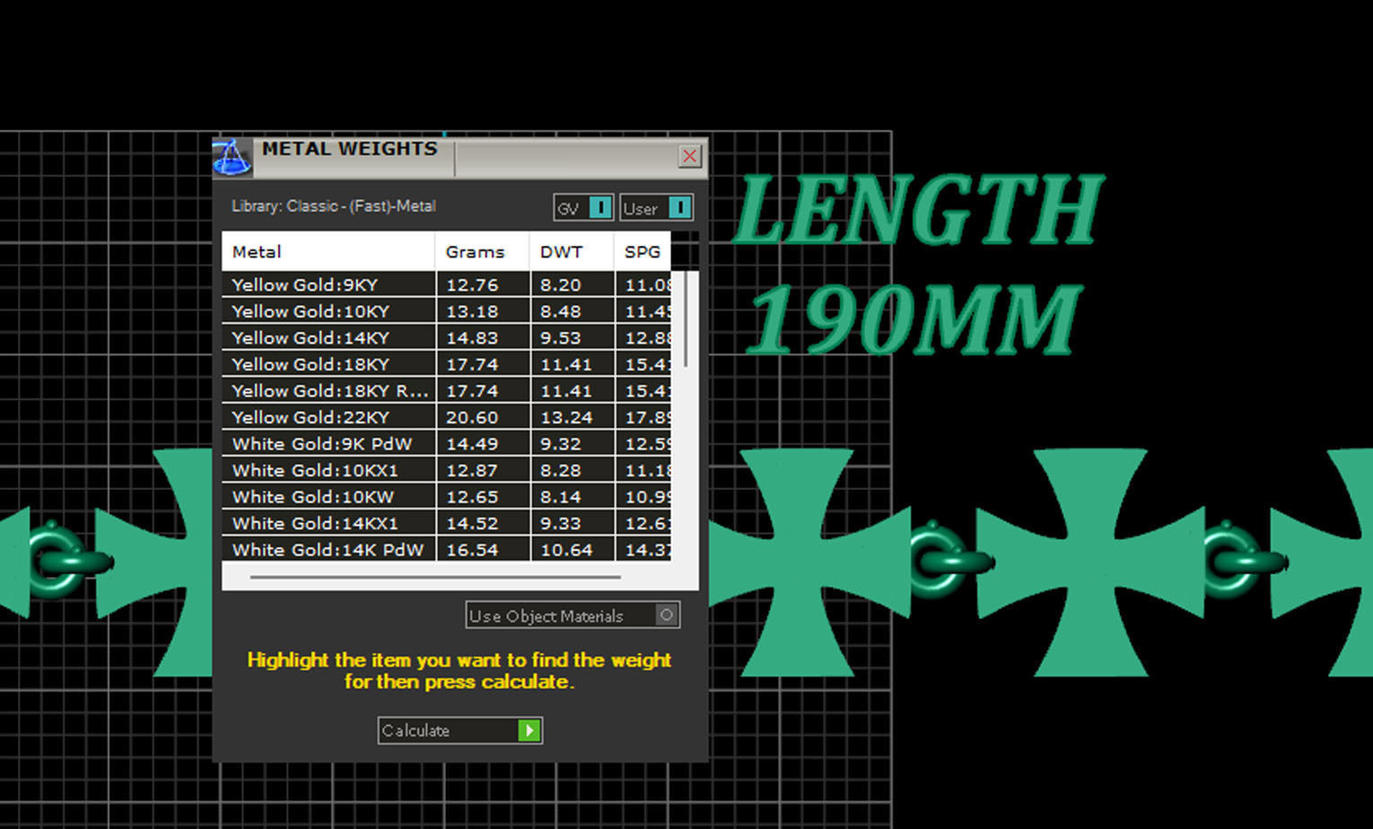 DIRECTLY CASTABLE CROSS BRACELET JEWELRY  TESTED 3D print model_9