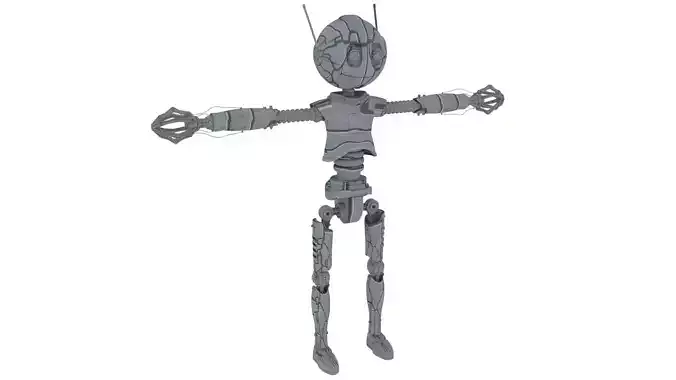 3D Robot Modeling 3D model