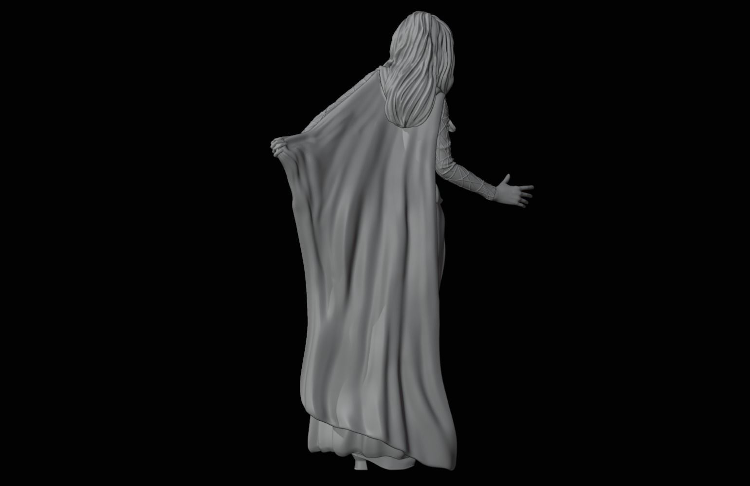 Hocus Pocus Sanderson Sisters - 1to6 statue STL file 3D model 3D print model_26