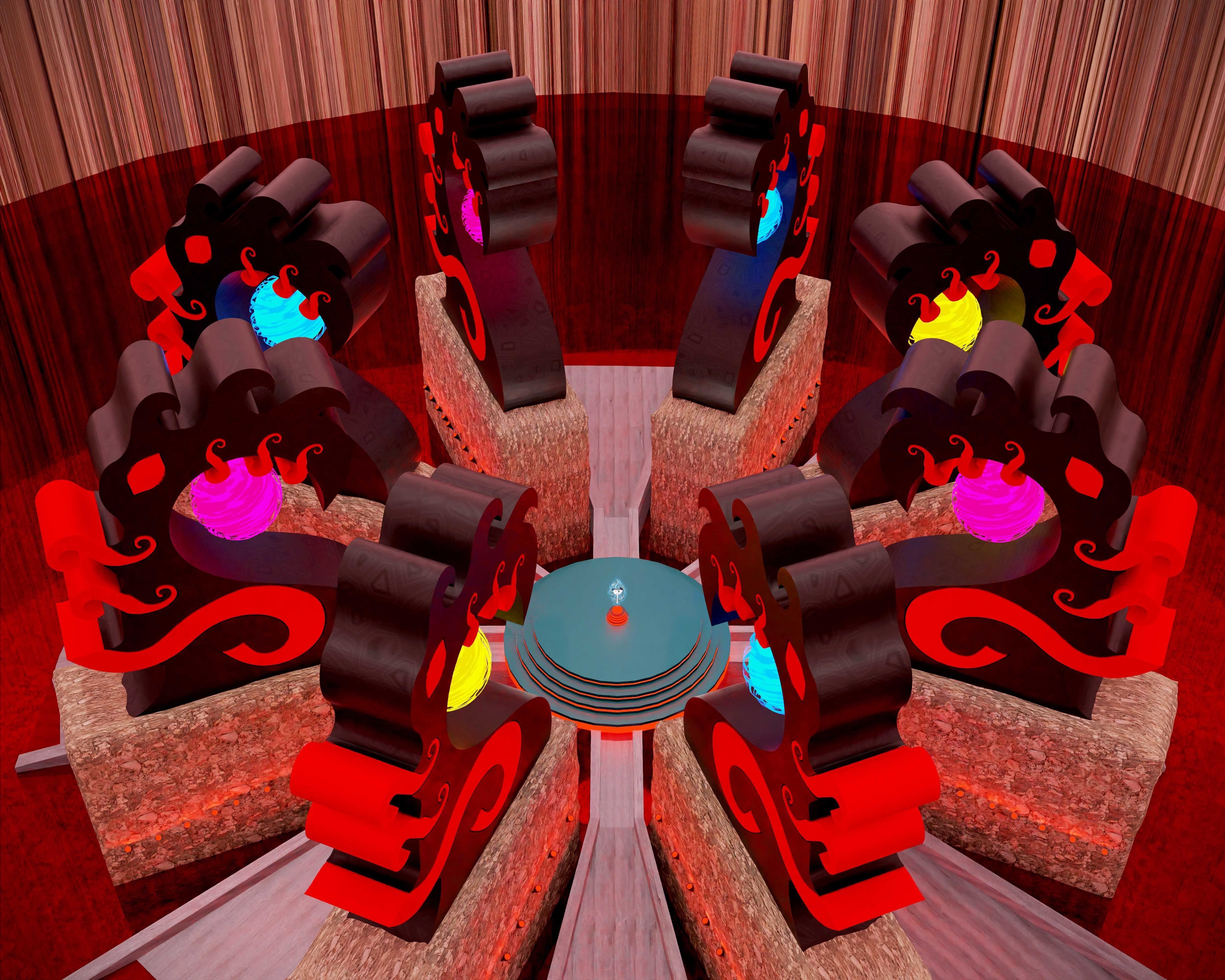 Damon fantasy 3D model_5