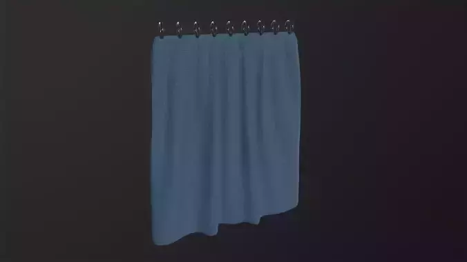 Curtain 3D Model