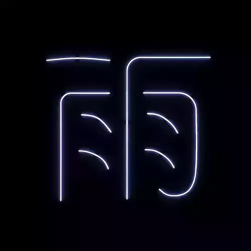 Neon Light Lamp Japanese Word Ame Rain