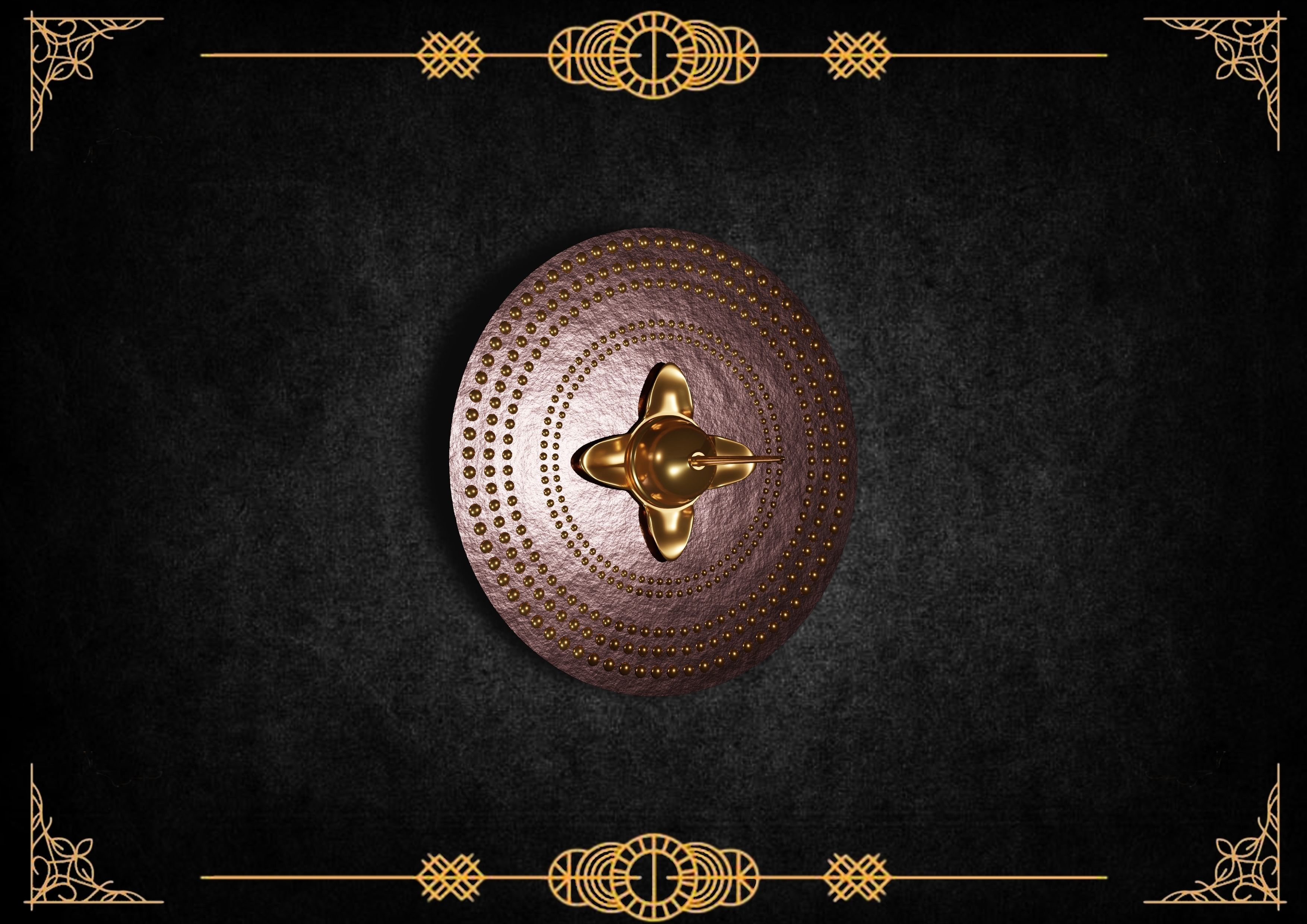 shields pack Low-poly 3D model_9