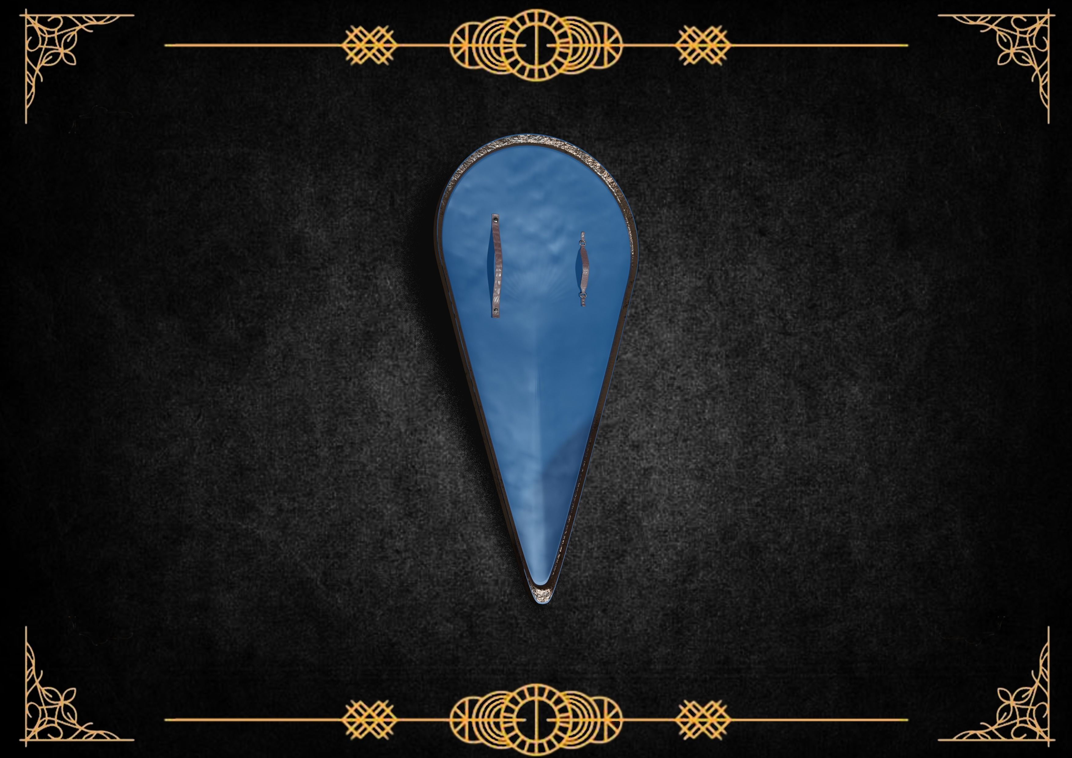 shields pack Low-poly 3D model_8