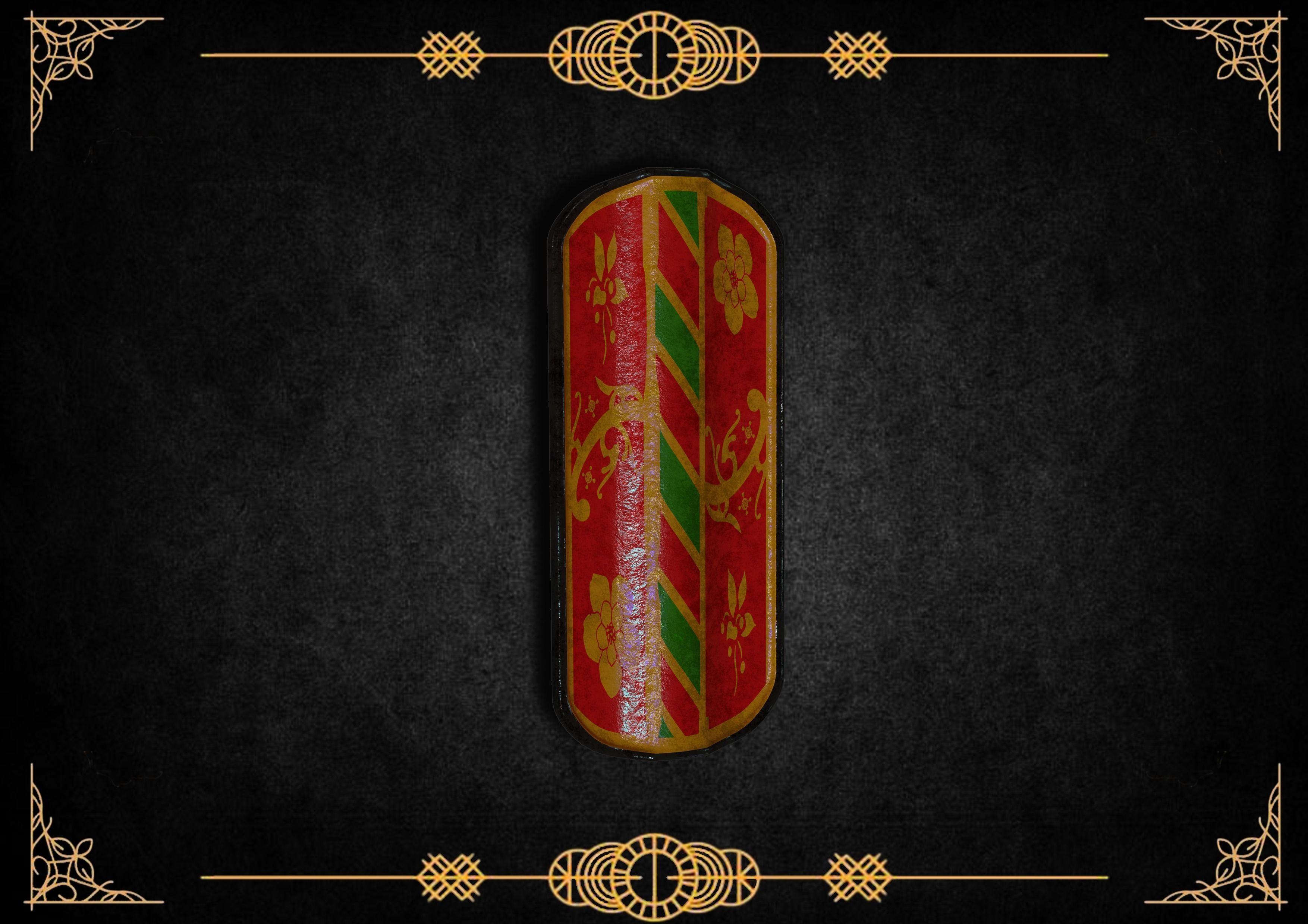 shields pack Low-poly 3D model_11