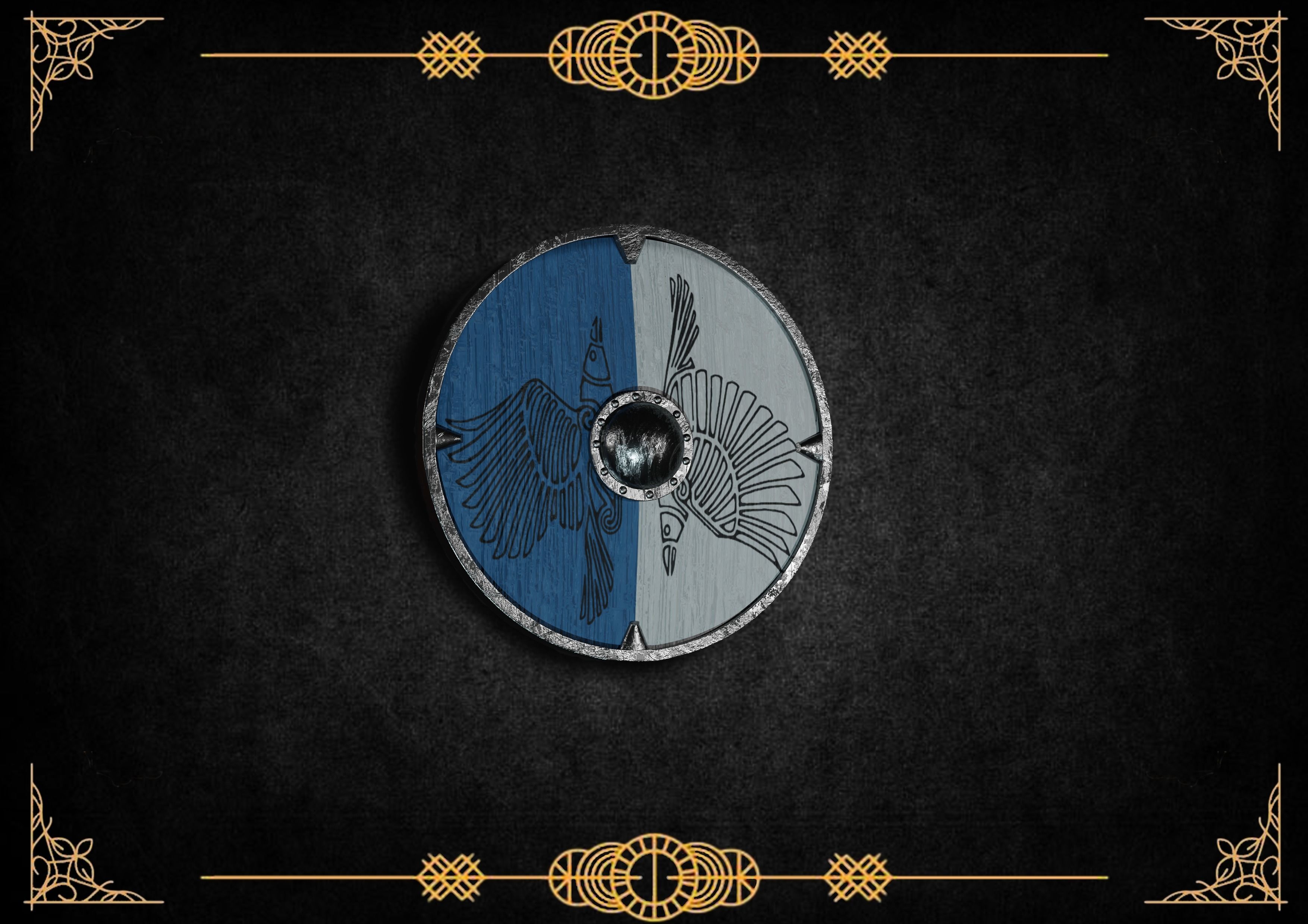 shields pack Low-poly 3D model_24