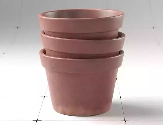 Flower Pot 3D Model