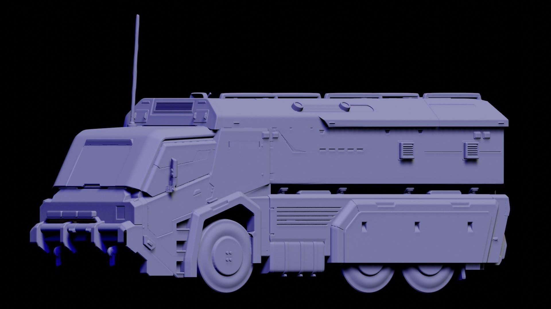 Cyberpunk Militech Behemoth 3D print model_1